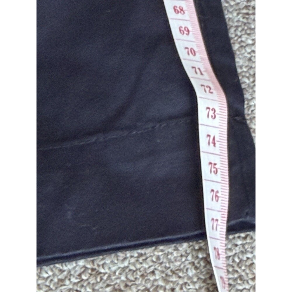 Lee Ultra Lux Comfort Utility Pants Womens 6 Short Black Cargo Straight NWT - Picture 8 of 13